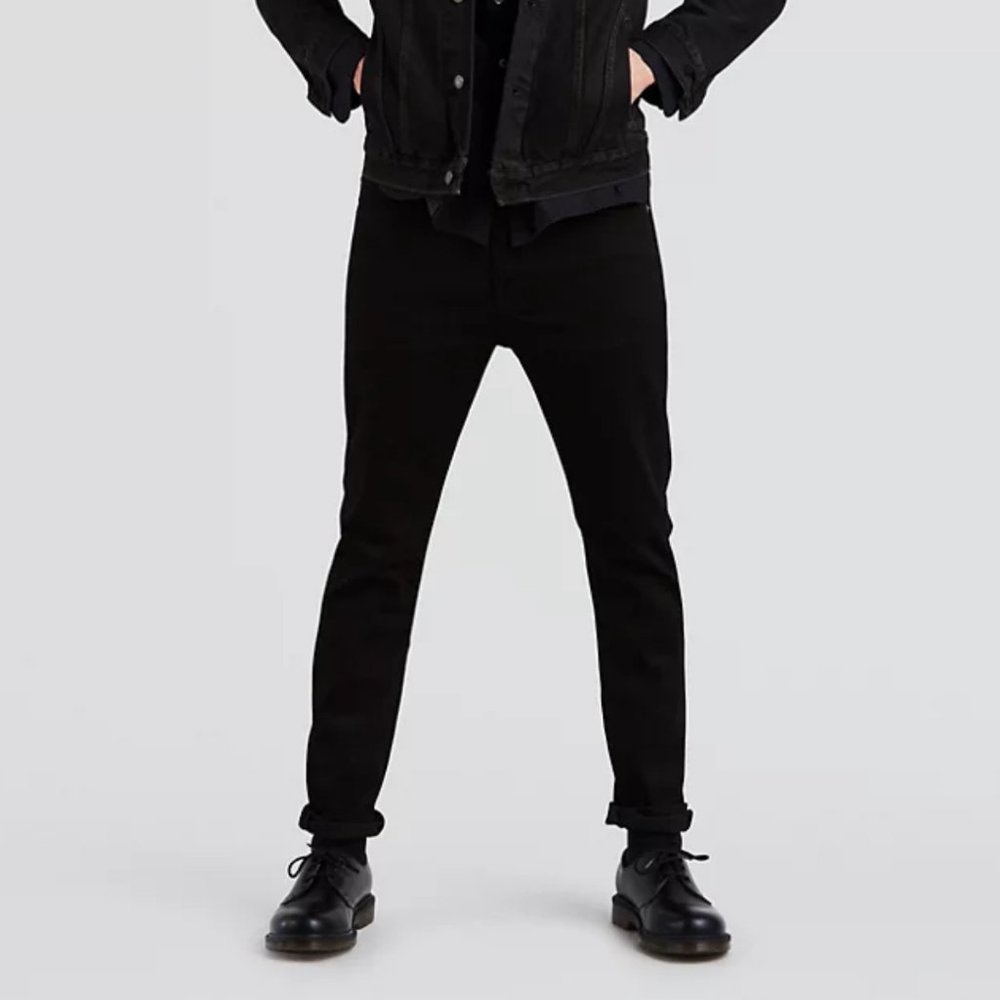 Levi's 510 Black Skinny Fit Men's Jeans 29Wx32L